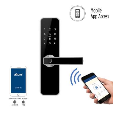 Ozone Digital Fingerprint Door Locks Model OZ-FDL-02 BL Std Morphy BT M