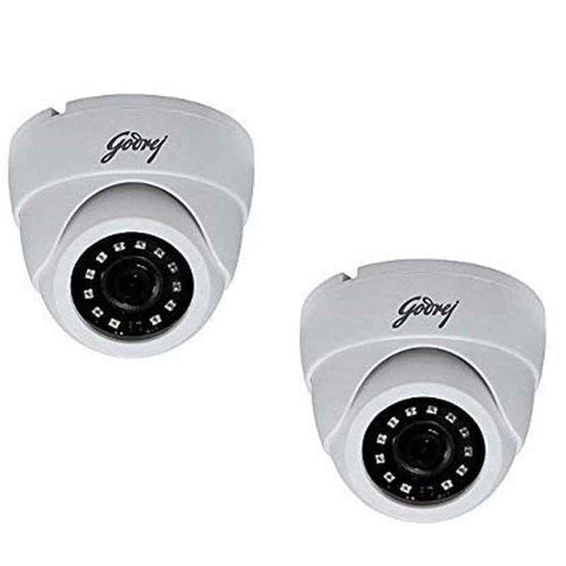 Godrej SeeThru HD IR CCTV Camera, GODREJ2MP2DOME