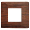 L&T Entice 18 Module Cinnamon Wood Plate, CB91118FA12 (Pack of 5)