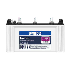 Luminous Inverlast 120Ah Tubular Battery, ILST 15048