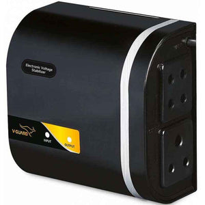 V-Guard Crystal Nano 90-280V Electronic Voltage Stabilizer for Upto 28inch TV & DTH with 3 Years Warranty