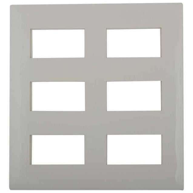 Legrand Mylinc 18M White Plate, 6755 78 (Pack of 10)
