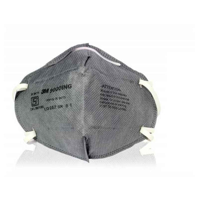 3M 9000ING Dust/Mist Antipollution Grey P1 Respirator Mask (Pack of 10)