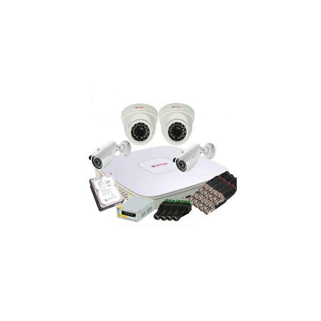 CP Plus 4 Channel 1080P High Definition CCTV Camera Kit