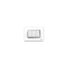 Cona GlasGlow Glass White 6 Module Switch Plate, GGMM1106 (Pack of 10)