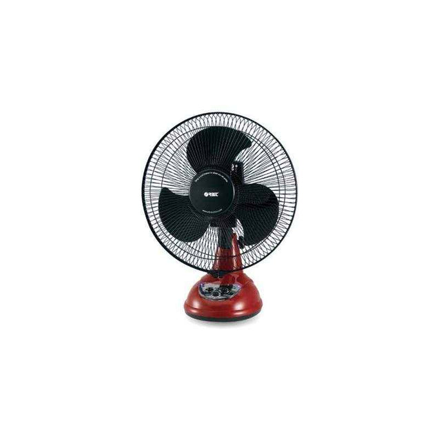 Orbit RF1294 3 Blade Table Fan 750W 2000rpm Colour Black Red
