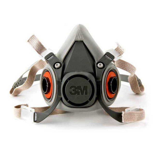 3M Reusable Half Face Mask Respirator, 6200