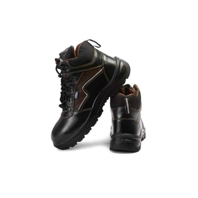 Allen Cooper AC-1170 Steel Toe Black Safety Shoes