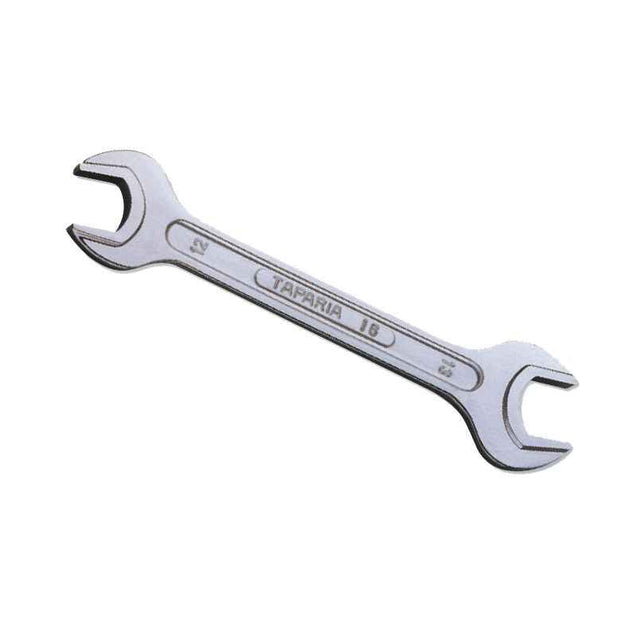 Taparia 36x41mm Ribbed Chrome Plated Double Ended Spanner, DER (Pack of 2)