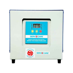 Servocare 3kVA Single Phase Air Cooled Servo Controlled Voltage Stabilizer