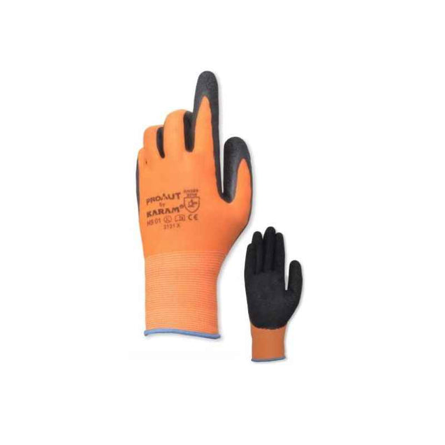 Karam HS01 Latex Hand Gloves, Size: S