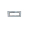 Legrand Arteor 8 Module Mirror Finish White Square Cover Plate With Frame, 5757 54