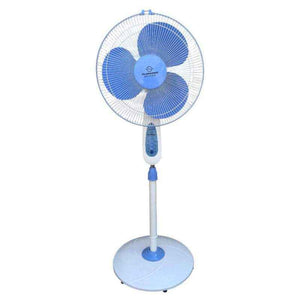 Almonard 16 Inch Blue Airstorm Pedestal Fan, Sweep: 400 mm