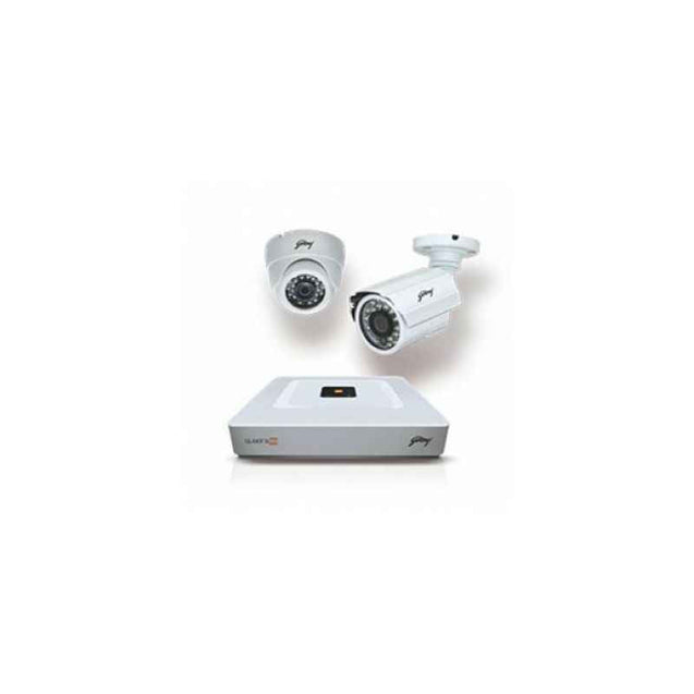 Godrej Seethru HD Surveillance CCTV Camera Kit, SEHCCTV0100