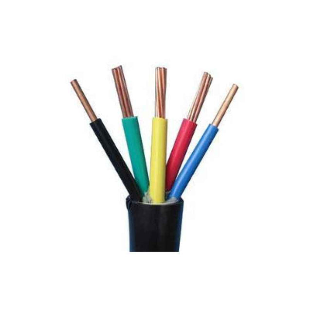 RISTACAB 1 Sqmm 5 Core 100m Black PVC Flexible Industrial Cables