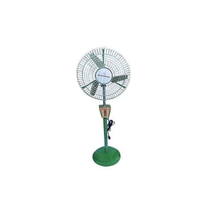 Almonard 18 inch 1440 rpm Green Air Circulator Pedestal Fan, Sweep: 450 mm