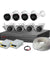 CP Plus 5MP HD CCTV 4 Pcs Bullet, 4 Pcs Dome Camera & 8CH DVR Combo Kit with All Accessories