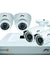 Godrej SeeThru Full HD CCTV Camera Kit without Hard Disk, Godrej1MP2DOME2BULLET