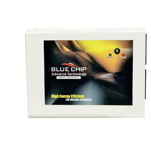 Bluechip 90-280V 3.2A Black & Gold 100% Copper Voltage Stabilizer for LED TV/Smart TV upto 72 inch, BL-72-inch