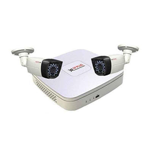 CP Plus 1MP 2 Pcs Bullet Camera & 4 Channel DVR Kit without Accessories, CP-4CHD-2L2D