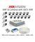 Hikvision 16 Cameras 2MP with 16 Channel DVR Combo Kit