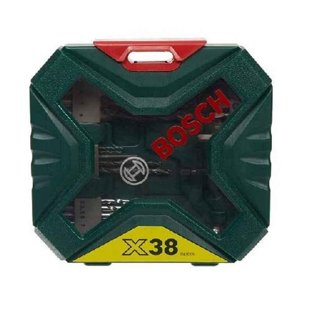 Bosch 38 Pcs Drill & Screwdriver Bit Set with X-Line Case, 2607011432