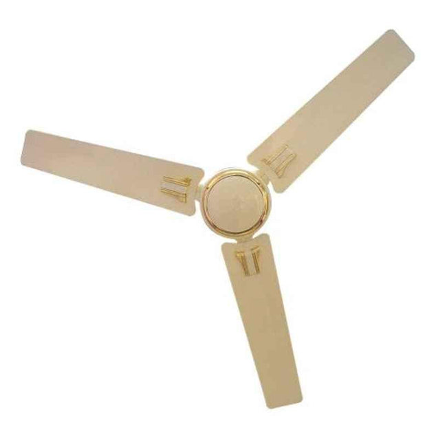 Bevel Deco 70W Ivory Metallic Finish Ceiling Fan, Sweep: 1200 mm