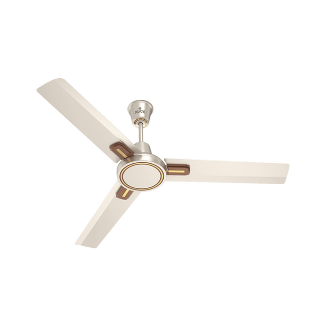 Polycab Ambiance 75W 400rpm Pearl Ivory Ceiling Fan, Sweep: 1200 mm