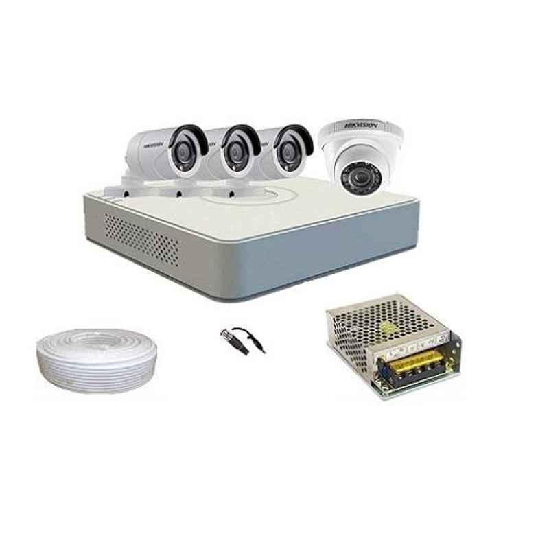 Buy Hikvision 1+3 Dome Bullet CCTV Camera Set with Ch DVR