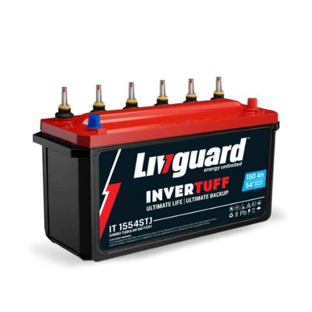 Livguard Invertuff 150Ah Jumbo Tubular Battery, IT-1554STJ