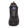 Allen Cooper AC 1192 Leather Steel Toe Black Safety Shoes