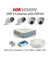 Hikvision 2MP 2 Dome & 2 Bullet Camera & 4 Channel DVR Kit with all Accessories