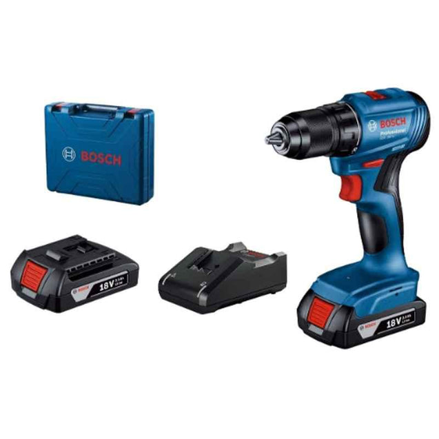 Bosch GSR 185-LI 18V Professional Cordless Drill Driver Set