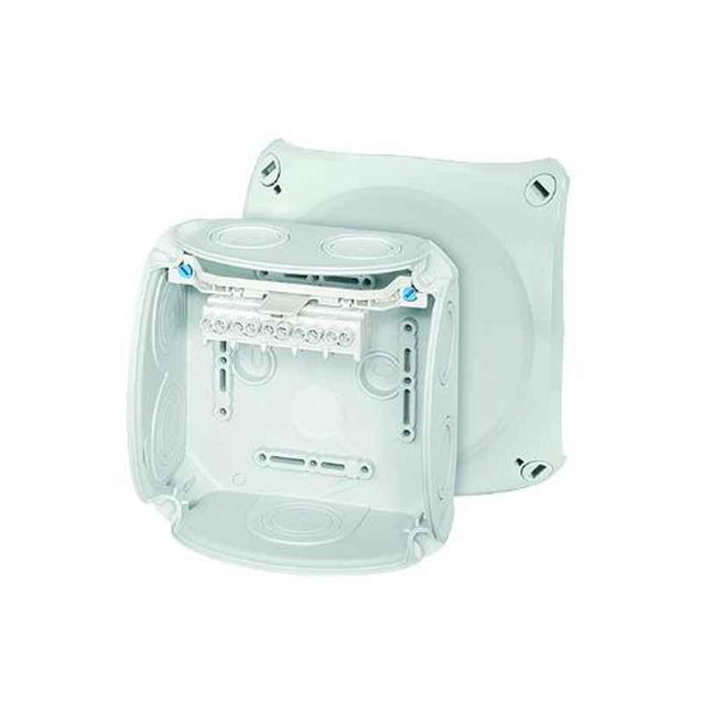 Hensel 1.5-4 Sqmm Cable Junction Box, Dimension: 130x130x77 mm, DK0604G (Pack of 5)