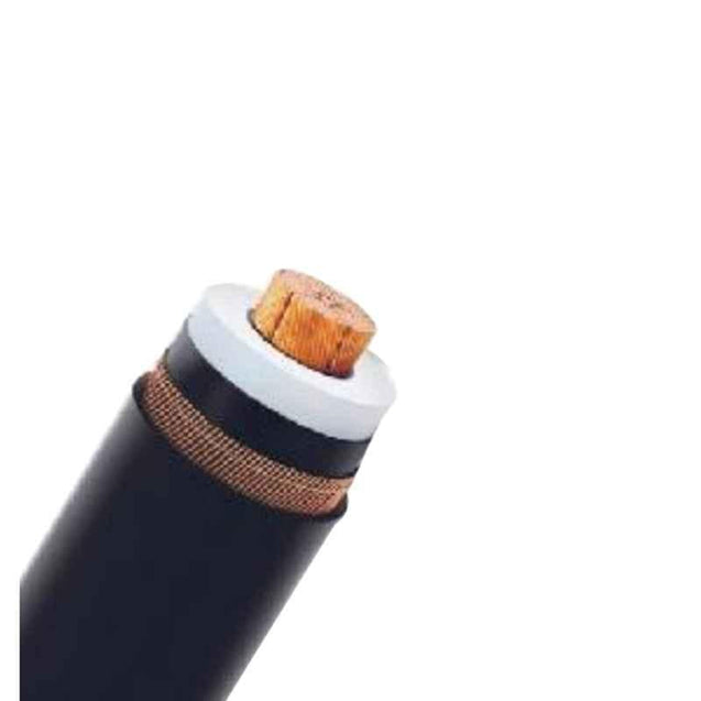 KEI 400 Sqmm 22kV 3 Core Aluminum Galvanised Steel Flat Strip Armoured Earthed High Tension Cable, A2XCEFY, Length: 100 m