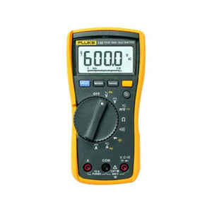 Fluke 115 Digital Multimeter, 600V, 40 Ohms, Analog Bargraph