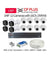 CP Plus 12 Cameras 1MP with 16 Channel DVR Combo Kit