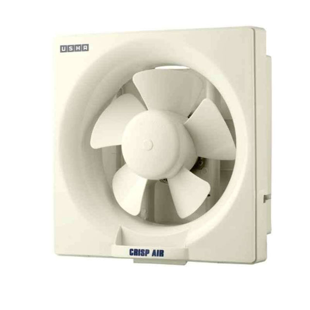 Usha Crisp Air 55W Ivory Ventilating Fan, 151071662R, Sweep: 200 mm