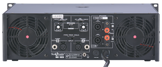 Studiomaster RAX 5020 amplifier