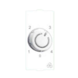 B-Five 4 Step 1 Module Crome Fan Regulator, B-31Cr (Pack of 10)