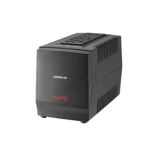 APC 500VA Line-R Automatic Voltage Regulator Stabilizer, LSW500-IN
