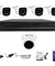 CP Plus 5MP Dome & 4 Pcs Bullet Camera, 8 Channel DVR with Usewell Accessories, 5MP-8HD-4+1-2TB-USEWELL