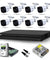 Dahua 8 Pcs 2MP Bullet CCTV Security Camera, 8 Channel DVR, Power Adaptor & 1TB Surveillance Hard Disc Kit