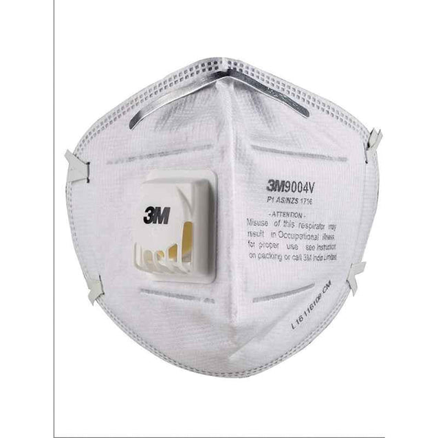 3M P1 9004V Particulate Respirator White Mask (Pack of 20)