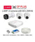 CP Plus 3 Cameras 2.4MP with 4 Channel DVR Combo Kit