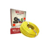 Willca 6 Sqmm Yellow Single Core FR Multistrand PVC Insulated Unsheathed Industrial Cable, Length: 90 m