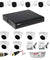 Dahua Full Hd 2MP Cctv Cameras Combo Kit with 6 Dome & 4 Bullet