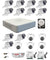 Hikvision 2MP 16 Channel Full Hd Camera Combo Kit & Hd Dvr with 4 Bullet & 12 Dome Camera