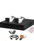 CP Plus 2.4MP 2 Pcs White & Black Camera & 4 Channel DVR Kit with All Accessories, 4CHDVR-2B-27