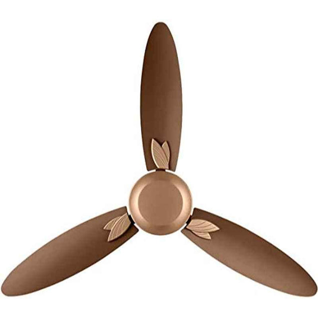 Usha Bloom Magnolia 85W Goodbye Dust Sparkle Golden & Brown Ceiling Fan, 11105BY62GBW, Sweep: 1250 mm
